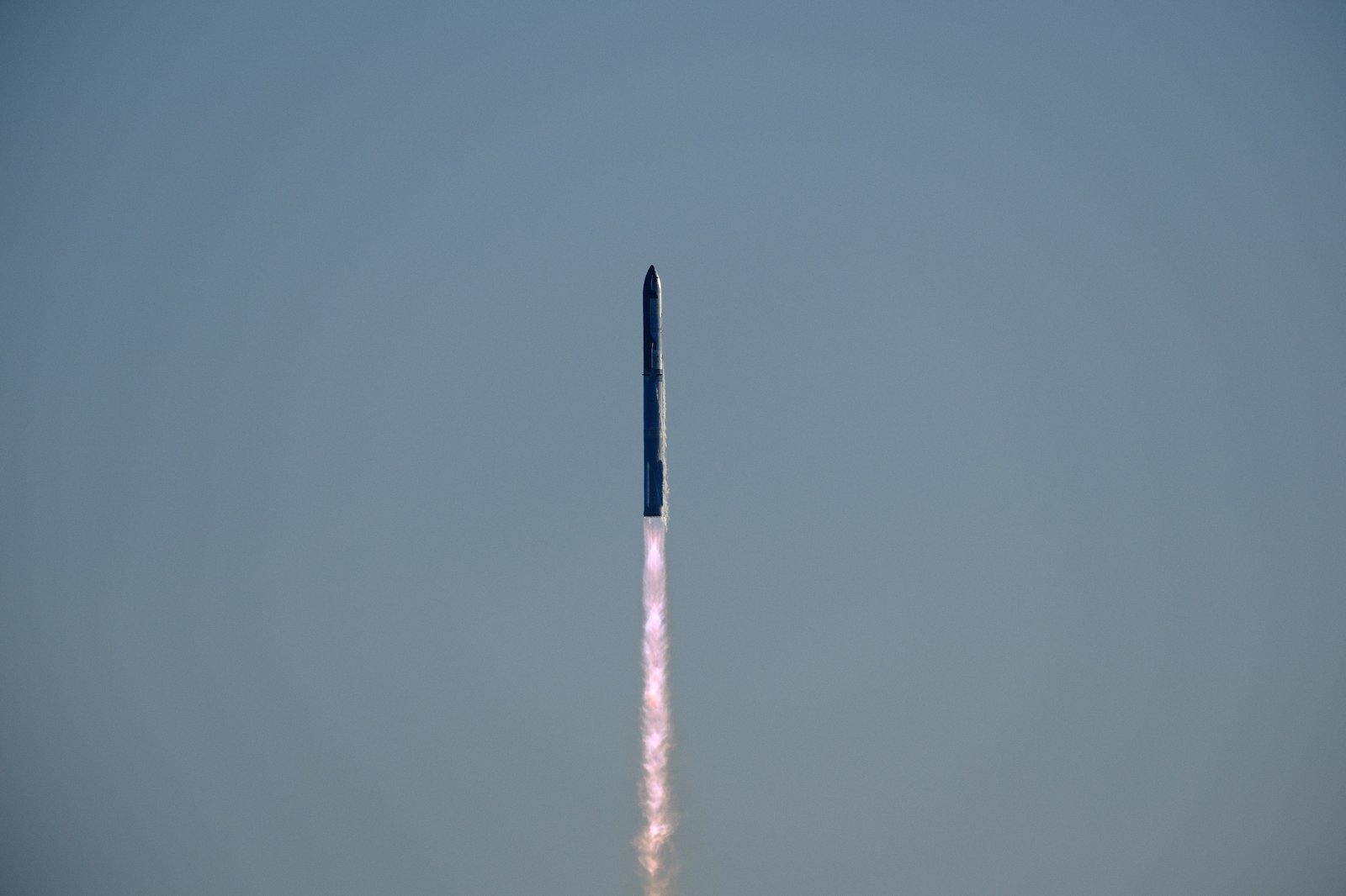 SpaceX Starship launch moment