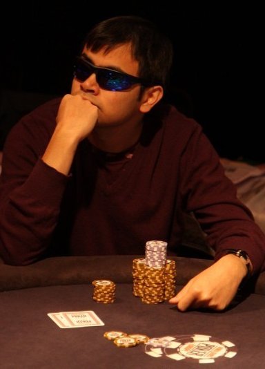 Demis Hassabis (co-founder and CEO of DeepMind) playing in the World Series of Poker