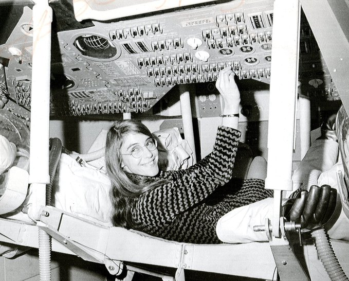 Margaret Hamilton (software developer for the Apollo space program)