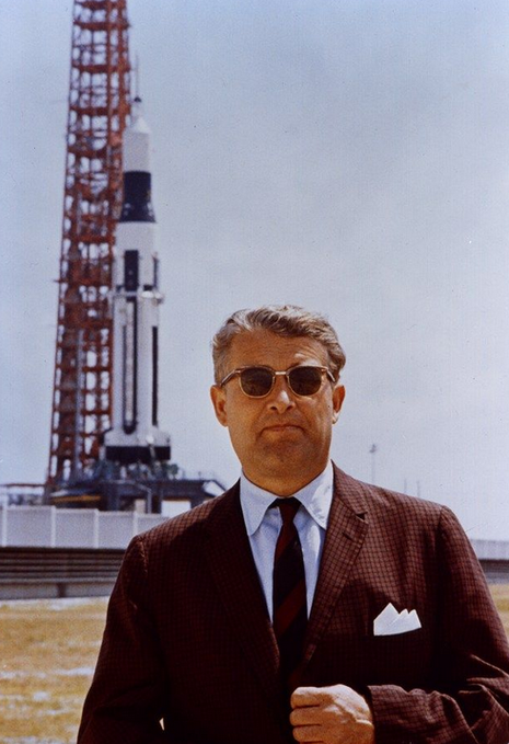 Wernher von Braun (godfather of rocketry)