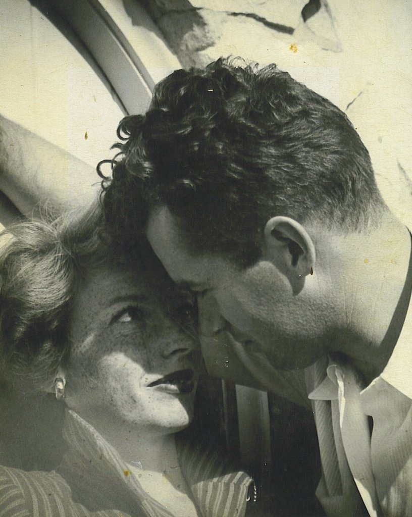 Jack Parsons (rocket engineer, occultist and co-founder of @NASAJPL) and his wife Marjorie Cameron